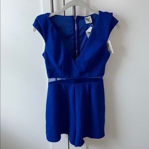 LF Electric blue romper!